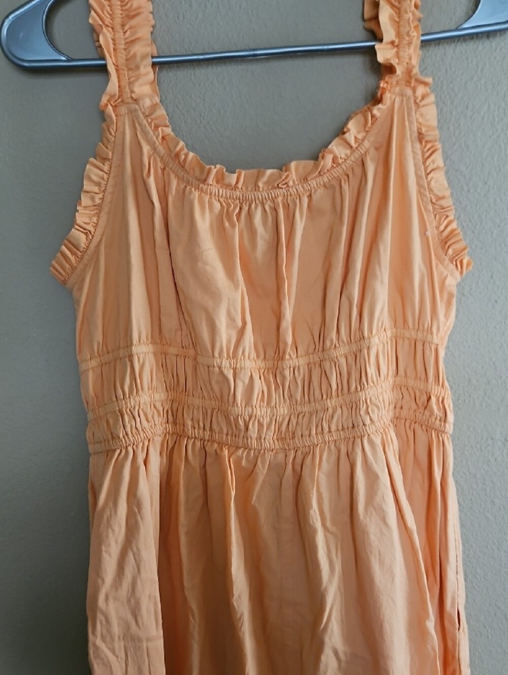 Orange/peach Midi Dress - Picture 4 of 4
